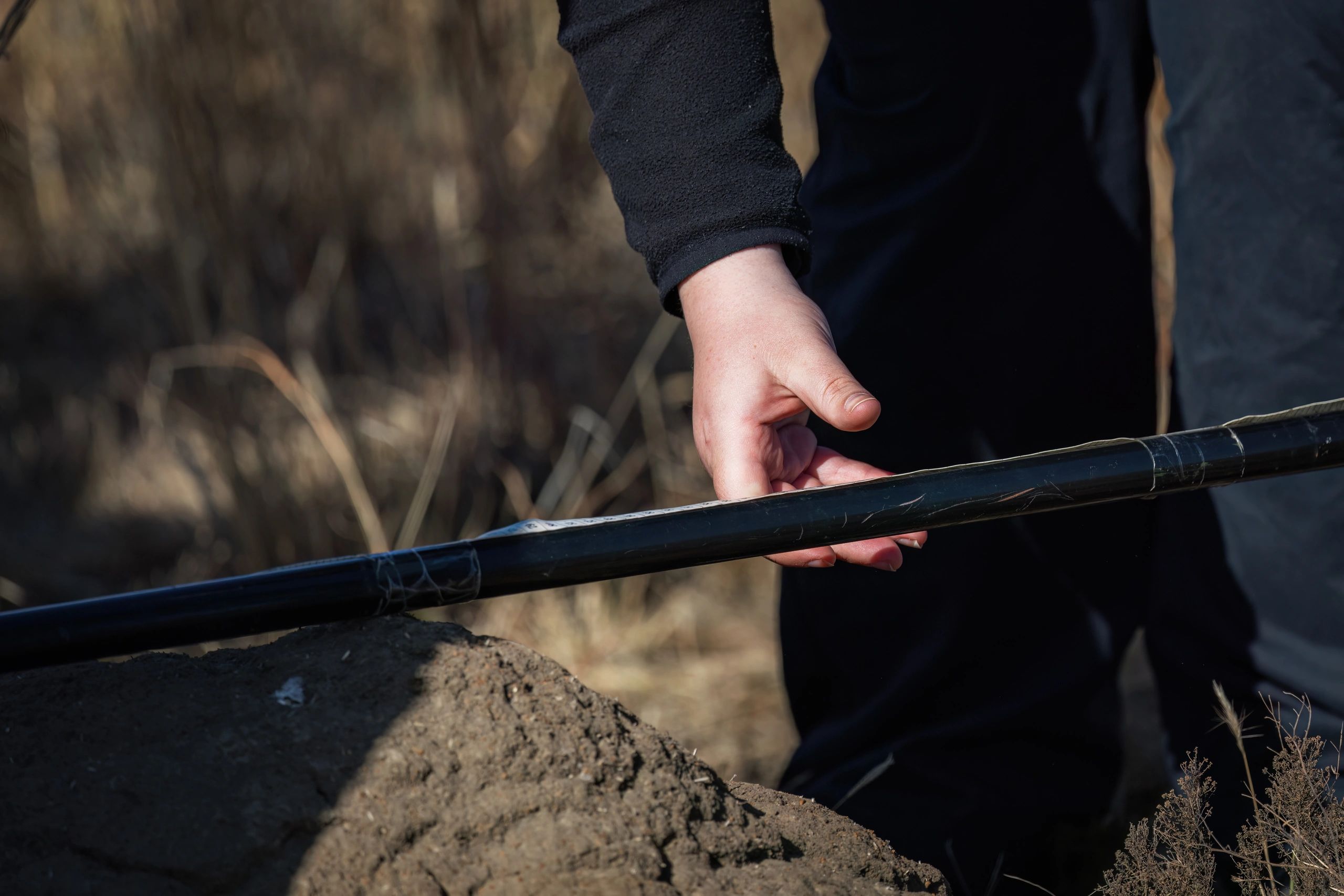 Field investigation using a soil probe